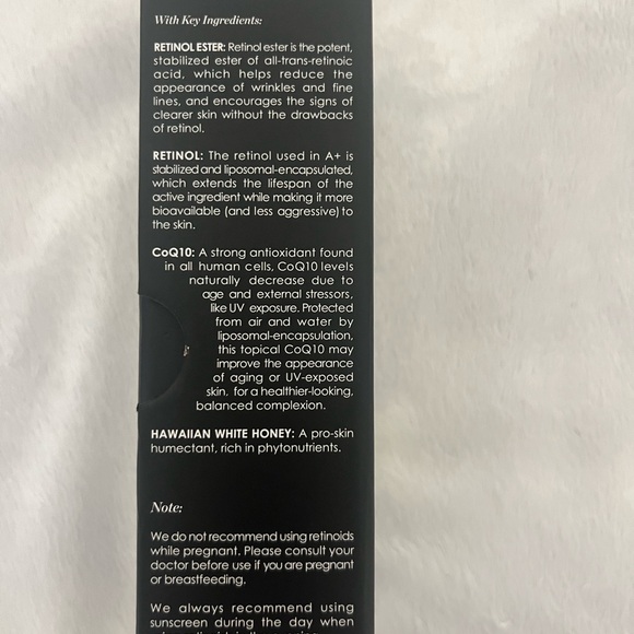 💖NWT Authentic💖 Sunday Riley A+ High-Dose Retinol Serum 1 fl. oz. Full Size💖 - Picture 8 of 12